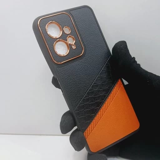 گارد گوشی شیائومی Note 12 4g روکش چرمی محافظ دور لنز قاب و کاور note12 نوت 12 فورجی