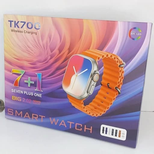 ساعت هوشمند طرح اپل واچ مدل TK700 با هفت بند