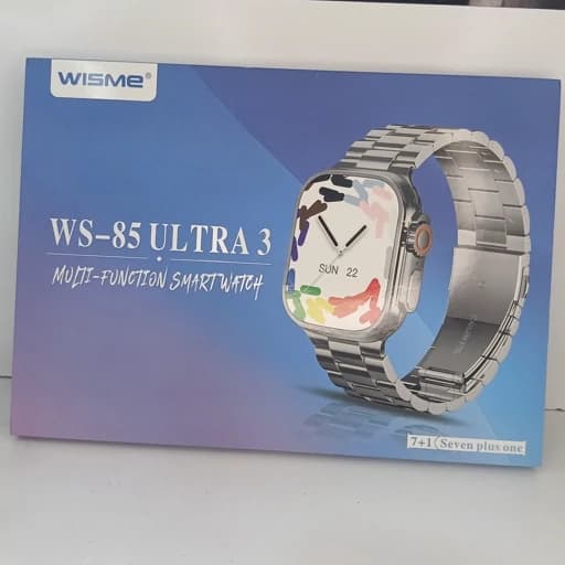 ساعت هوشمند WS85 هفت بند طرح اپل واچ مدل WS-85 ULTRA با 7بند