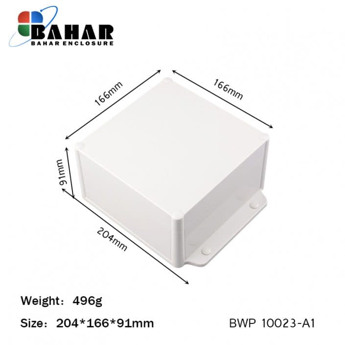 BWP 10023-A1 جعبه پلاستیکی ضد آب گوشواره دار