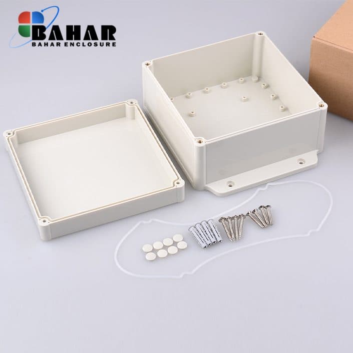 BWP 10023-A1 جعبه پلاستیکی ضد آب گوشواره دار — تصویر ۲