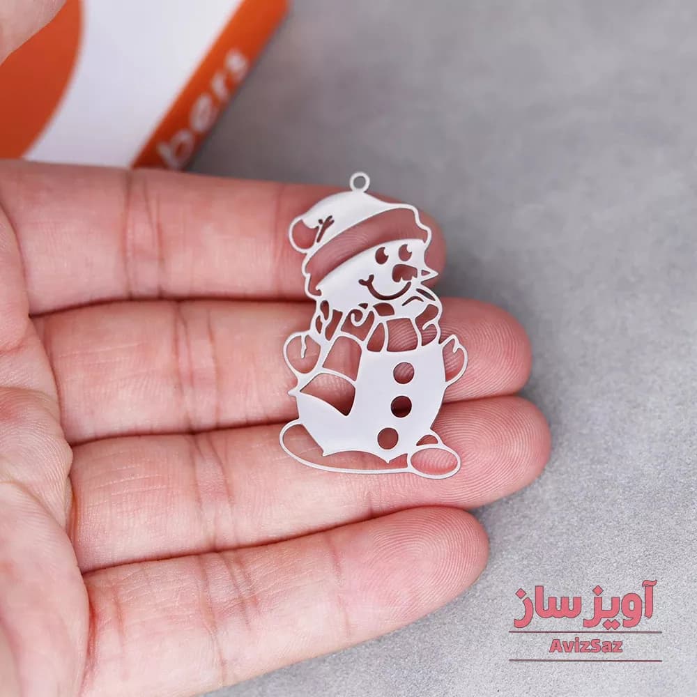 گردنبند کریسمس آدم برفی کد 101952