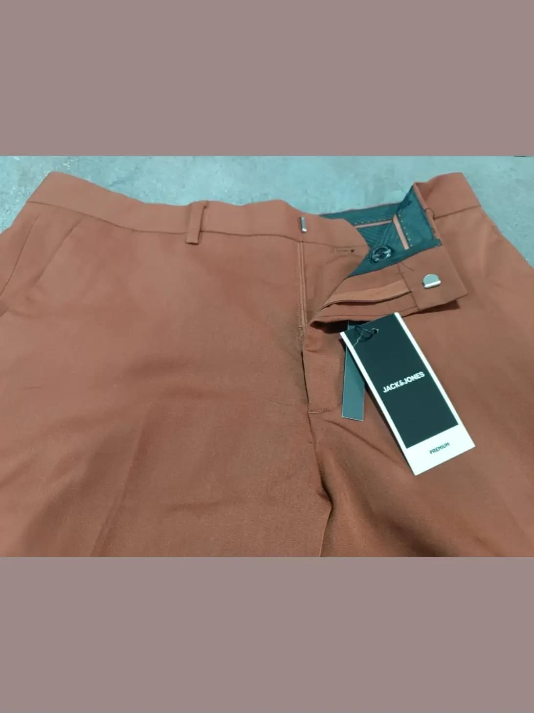 شلوار پارچه ای اسلیم فیت — تصویر ۳