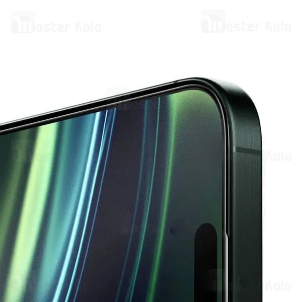 گلس تمام صفحه تمام چسب آیفون گرین لاین Apple iPhone 16 Pro Green Lion 9H Steve Matte — تصویر ۴