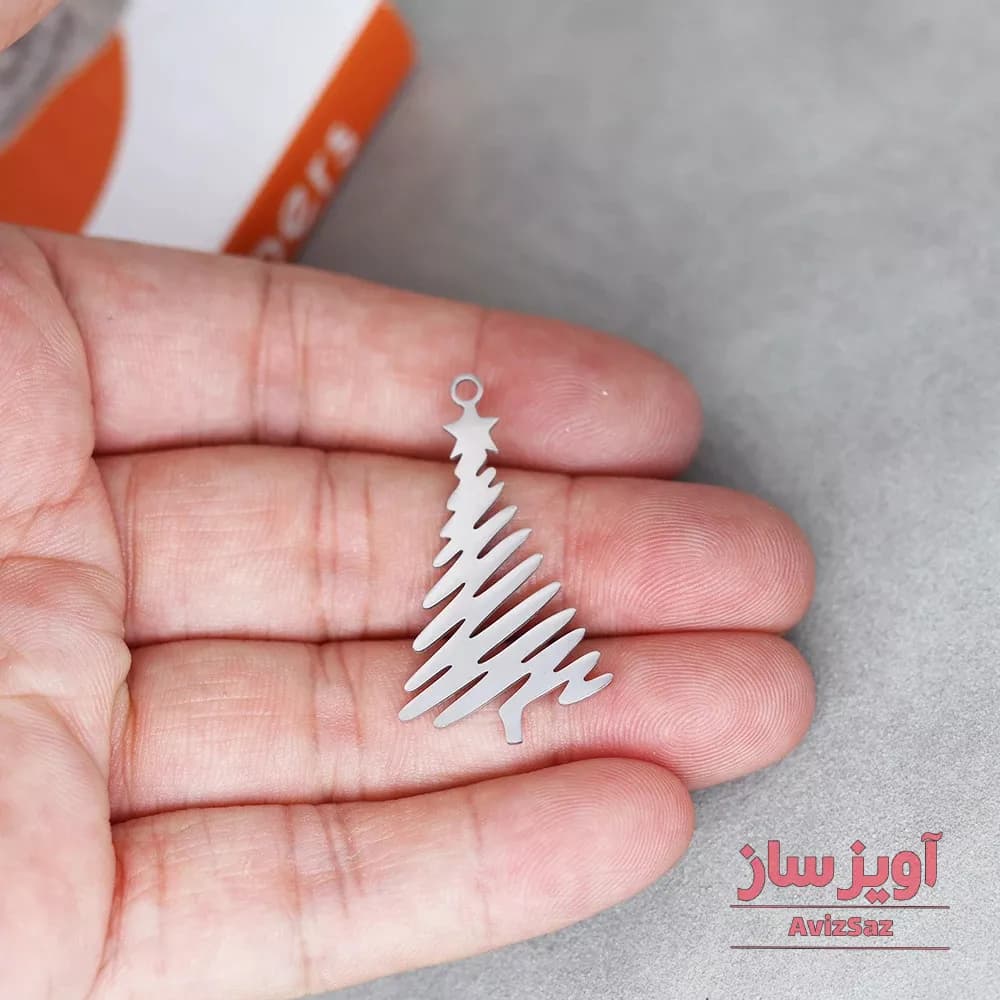 گردنبند درخت کاج کریسمس کد 101942
