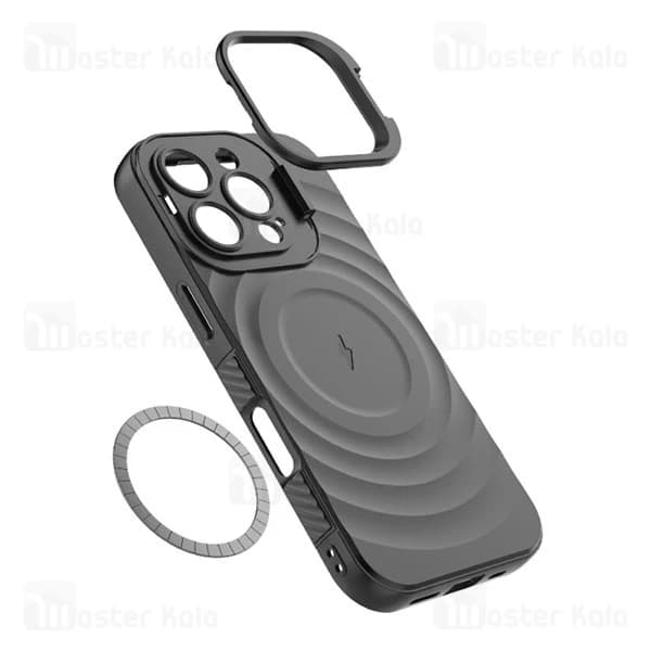 قاب سیلیکونی مگ سیف آیفون Apple iPhone 16 Pro Max Corrugated MagSafe — تصویر ۳