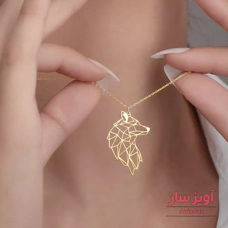 گردنبند گرگ کد 101913