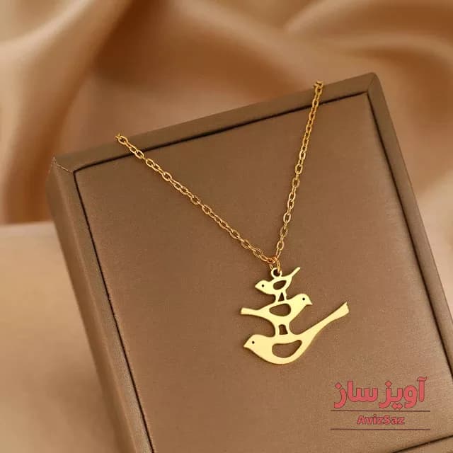 گردنبند پرنده کد 101909