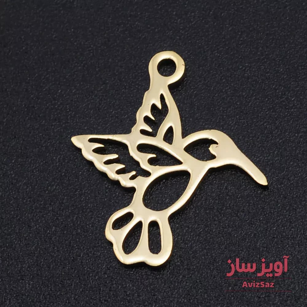 گردنبند پرنده مرغ مگس خوار کد 101887
