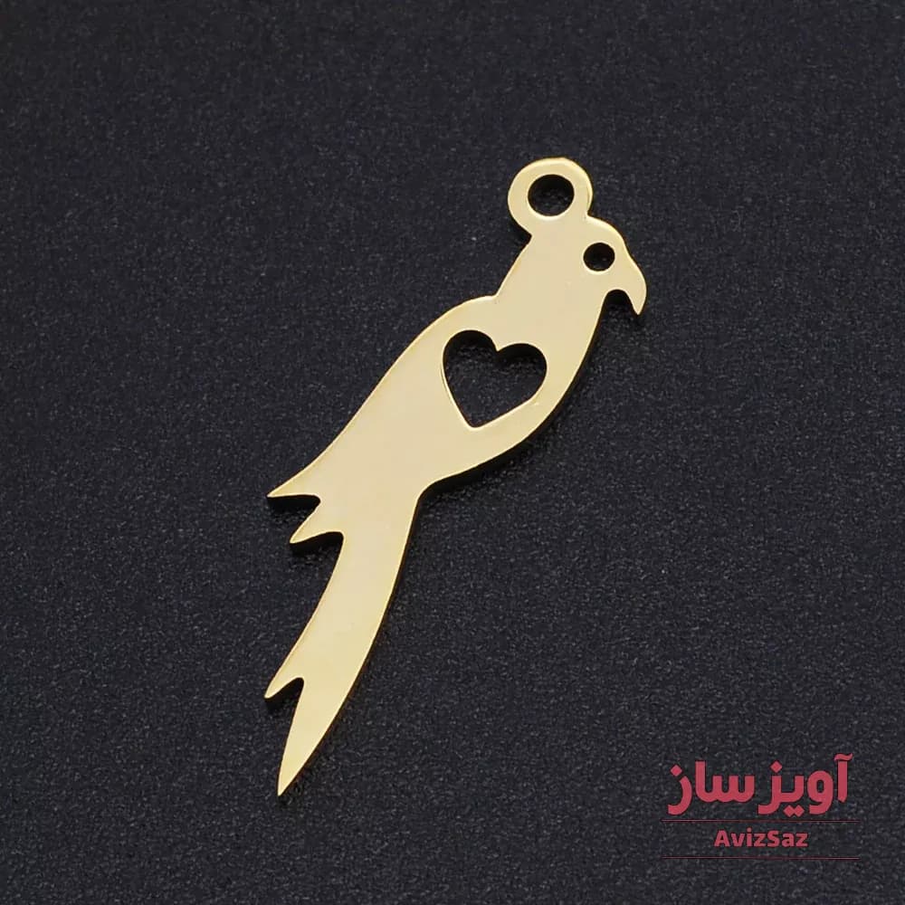 گردنبند پرنده مرغ عشق کد 101879