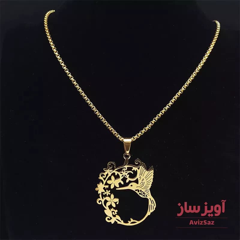 گردنبند مرغ مگس کد 101869