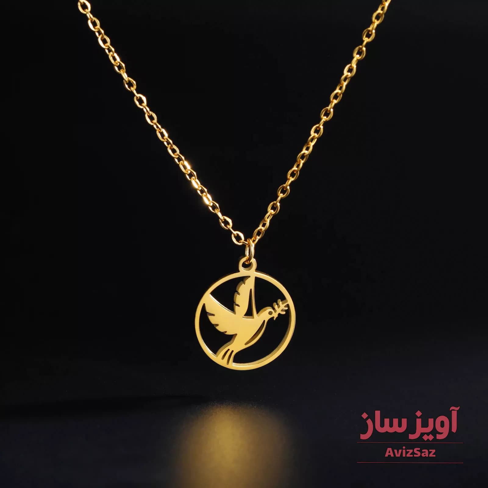 گردنبند کبوتر کد 101859