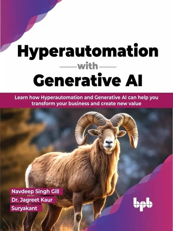 کتاب Hyperautomation with Generative AI