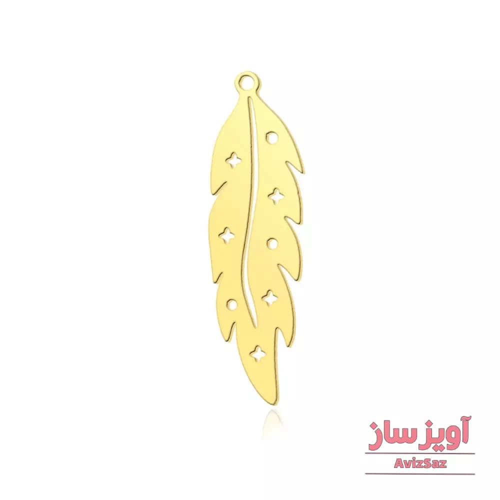 گردنبند پر پرنده کد 101836