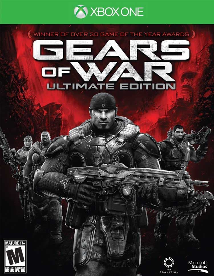 بازی کارکرده Gears of War: Ultimate Edition برای XBOX ONE