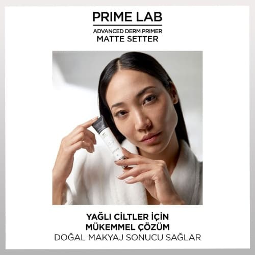 پرایمر مات‌کننده و کنترل‌کننده چربی پوست لورال سری پرایم لب Prime Lab حجم 30 میلی‌لیتر — تصویر ۸