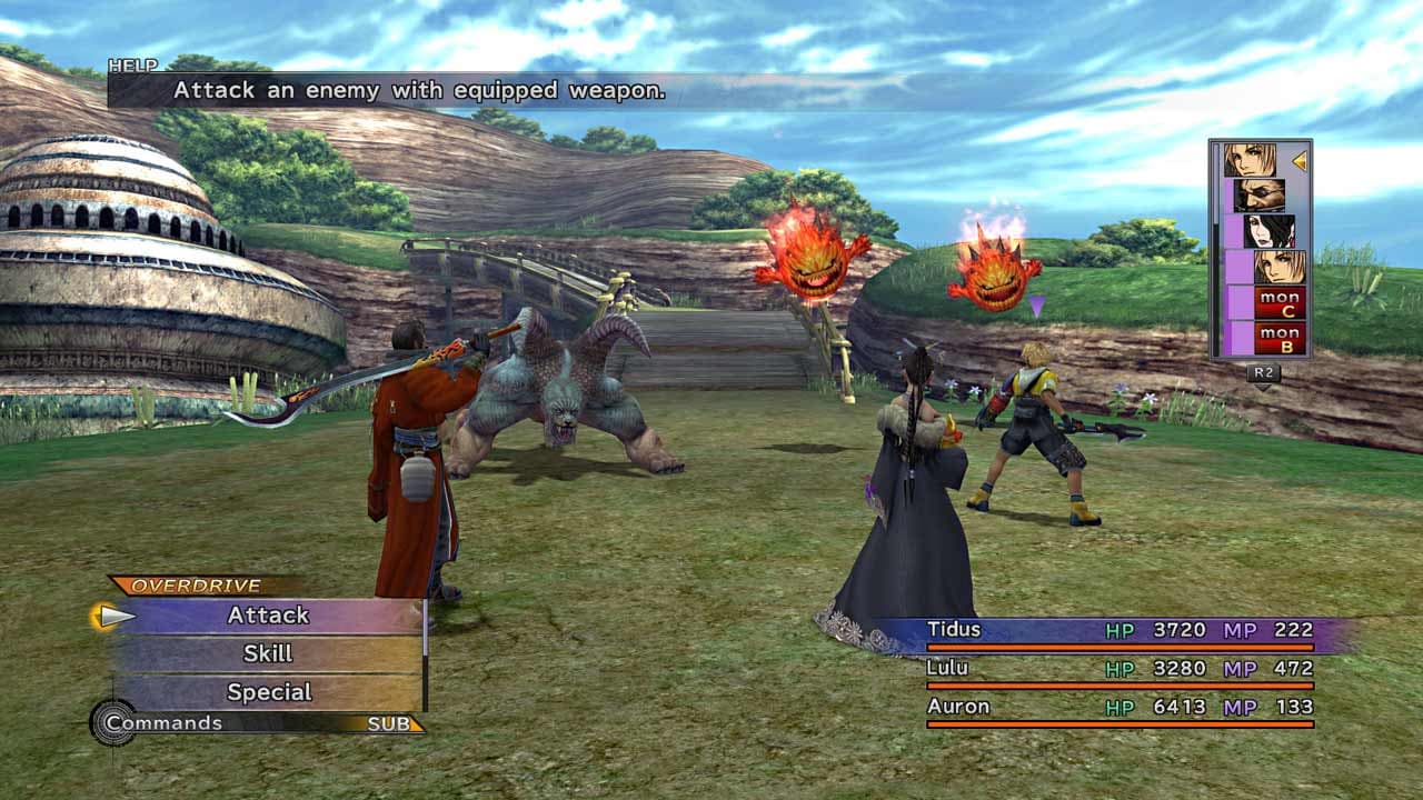 بازی کارکرده Final Fantasy X-X2 HD Remaster برای PS4 — تصویر ۴