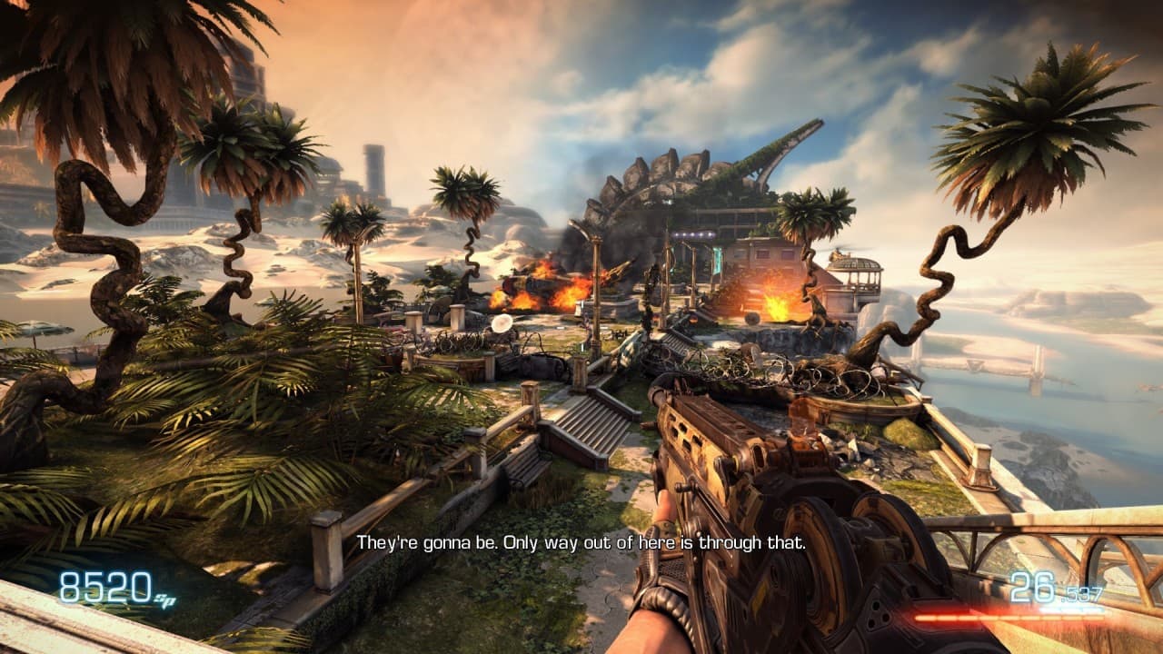 بازی کارکرده Bulletstorm Full Clip Edition برای PS4 — تصویر ۴