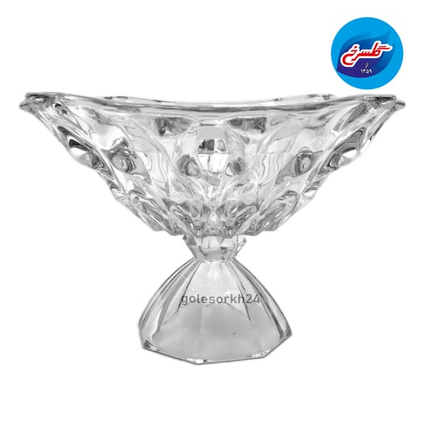 کاسه پایه دار این کریستال (Inn Crystal) مدل تیتانو — تصویر ۲