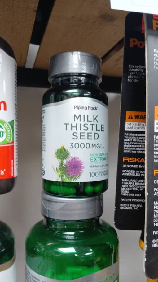 خار مریم پایپینگ راک Piping Rock Milk Thistle — تصویر ۲