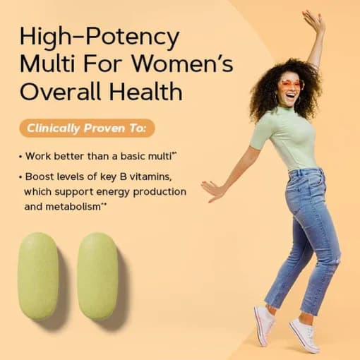 مولتی ویتامین جی ان سی تقویت انرژی و متابولیسم GNC Multivitamine — تصویر ۳