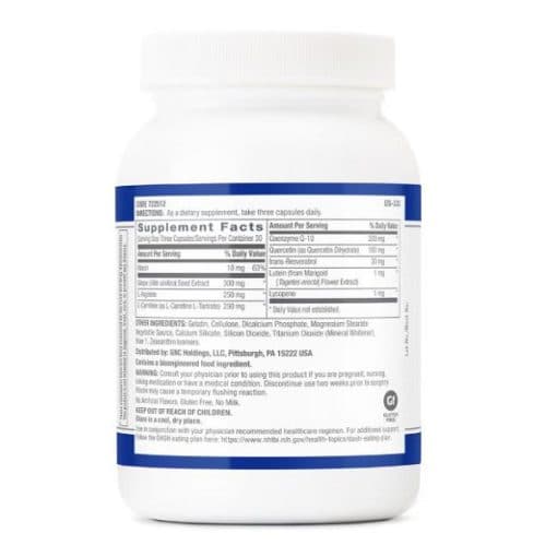 کپسول فشار خون جی ان سی GNC Healthy Blood Pressure Formula — تصویر ۴