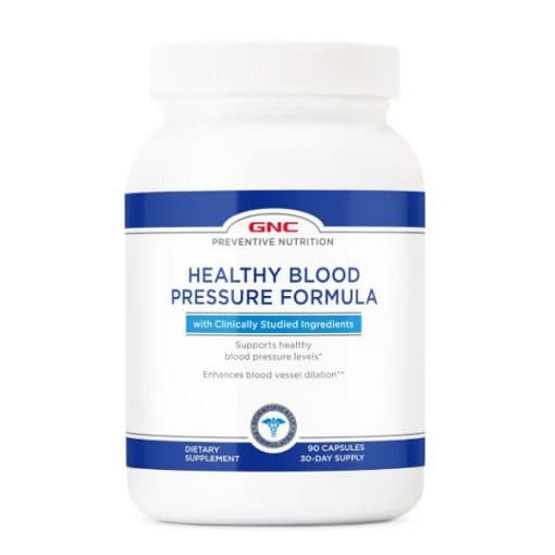 کپسول فشار خون جی ان سی GNC Healthy Blood Pressure Formula — تصویر ۳