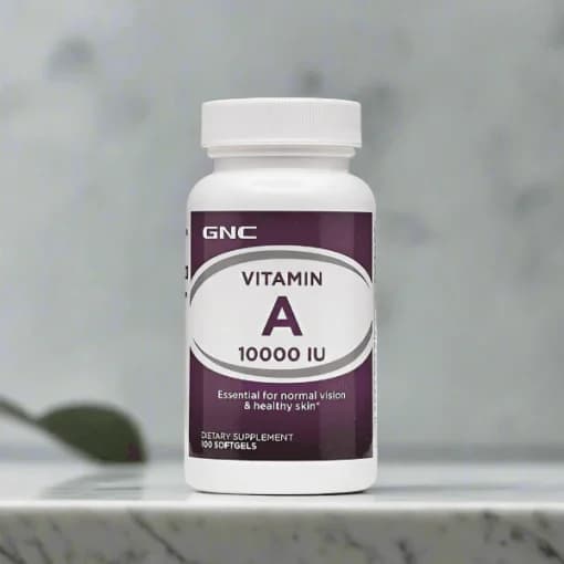 کپسول ویتامین آ جی ان سی GNC Vitamin A 10000IU — تصویر ۳