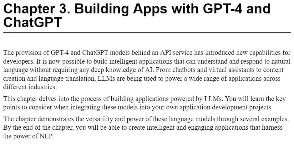 کتاب Developing Apps with GPT-4 and ChatGPT — تصویر ۳
