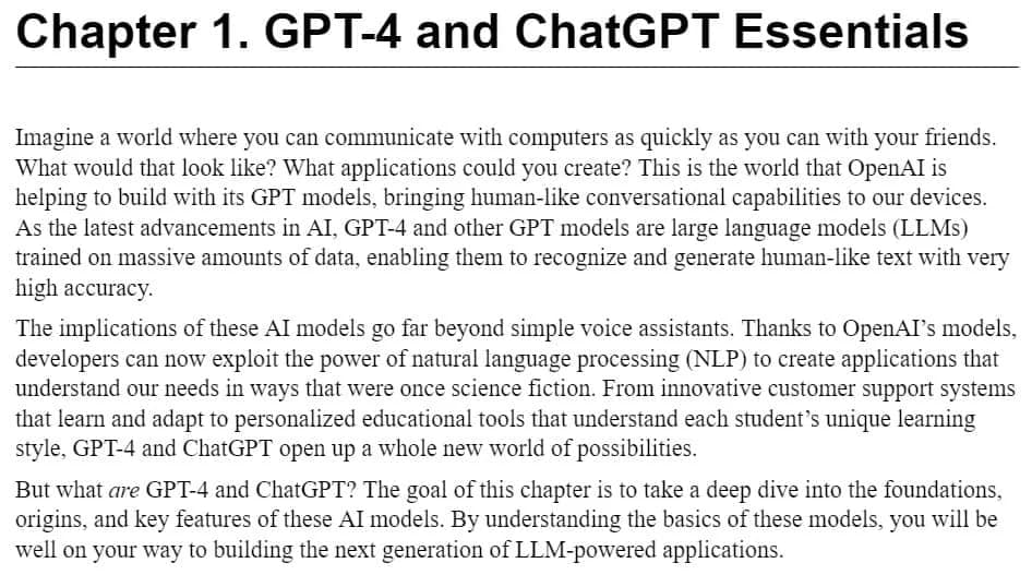 کتاب Developing Apps with GPT-4 and ChatGPT — تصویر ۲
