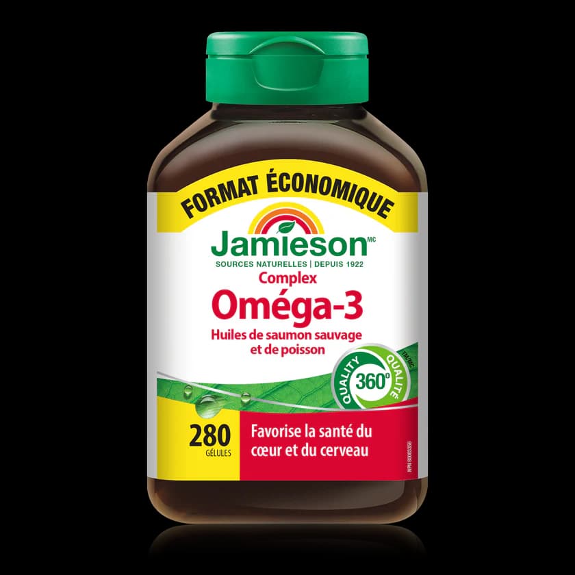 کمپلکس امگا 3 جمیسون 280 عدد JAMIESON Omega-3 Complex