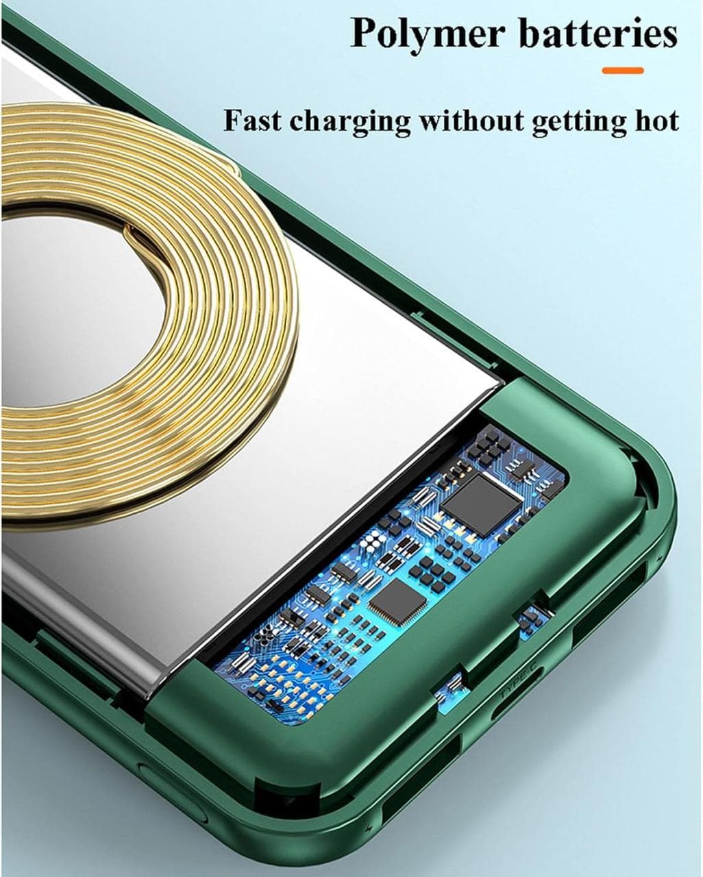 پاوربانک وایرلس 3EX مدل EX039 — تصویر ۸