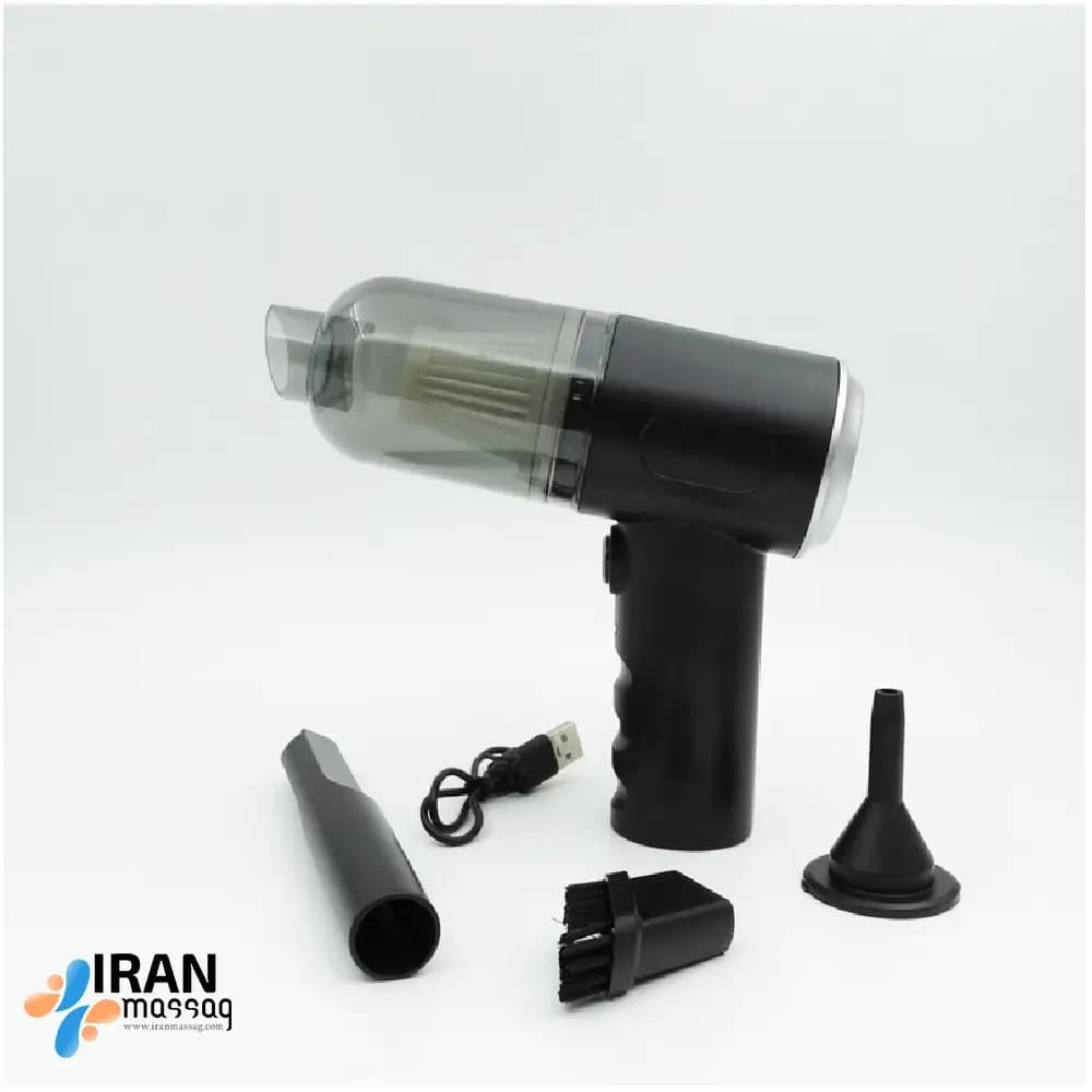 جاروی شارژی ماشین ۳ کاره مدل AS-228 | دمنده، مکنده