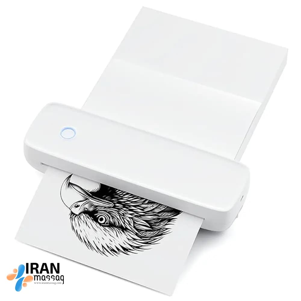 پرینتر MINI A4 حرارتی قابل حمل Eacam مدل A80 | شارژی و بلوتوثی