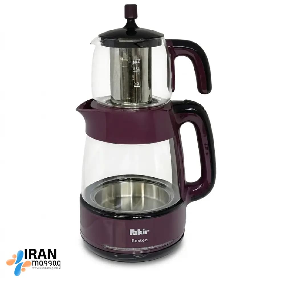 چای ساز Fakir BestTea مدل BL26-T09 | کتری 2.5 لیتری و قوری 1 لیتری