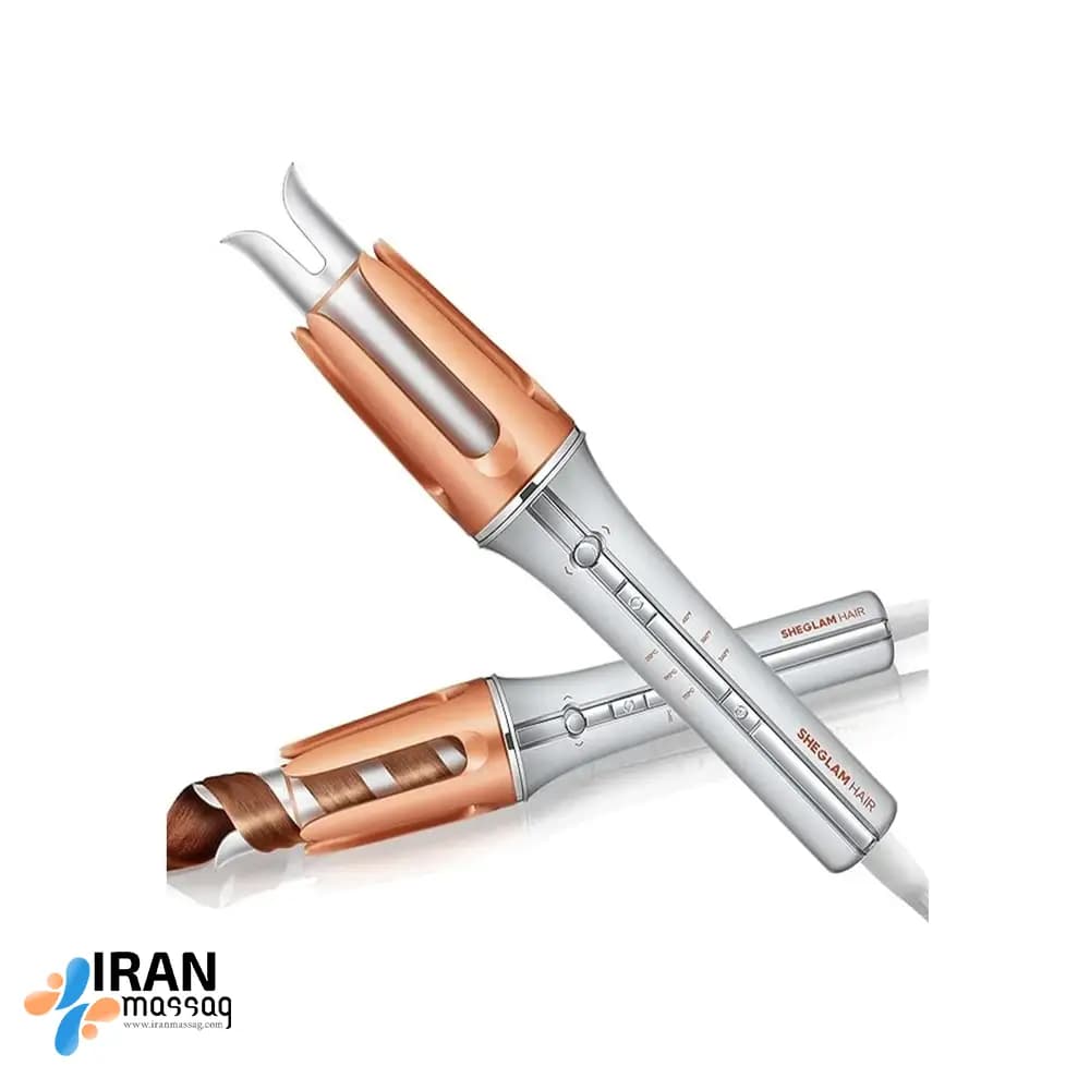 فر مو خودکار شیگلم SHEGLAM مدل i-Curl One-Touch | جهت چرخش به چپ و راست — تصویر ۲