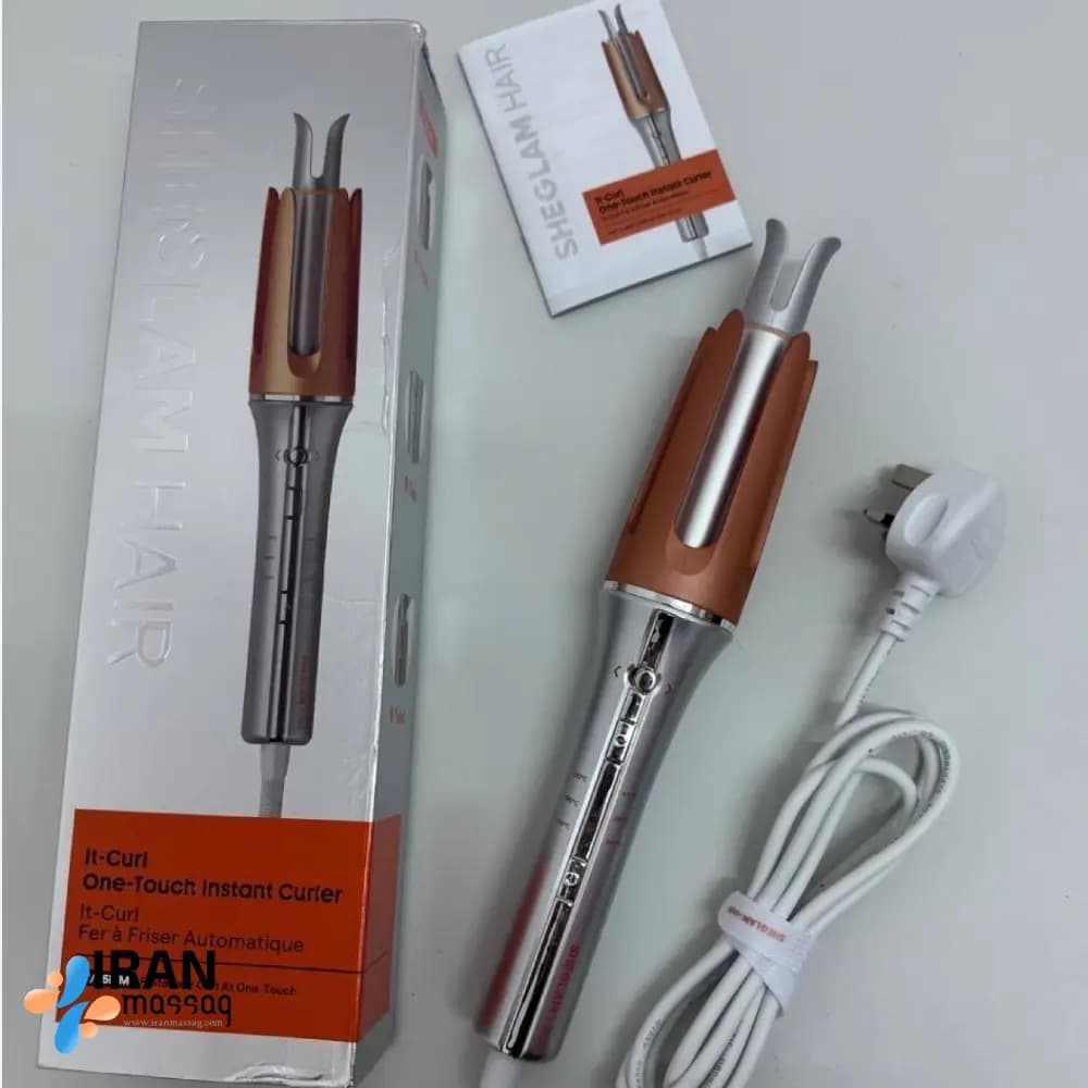 فر مو خودکار شیگلم SHEGLAM مدل i-Curl One-Touch | جهت چرخش به چپ و راست — تصویر ۵