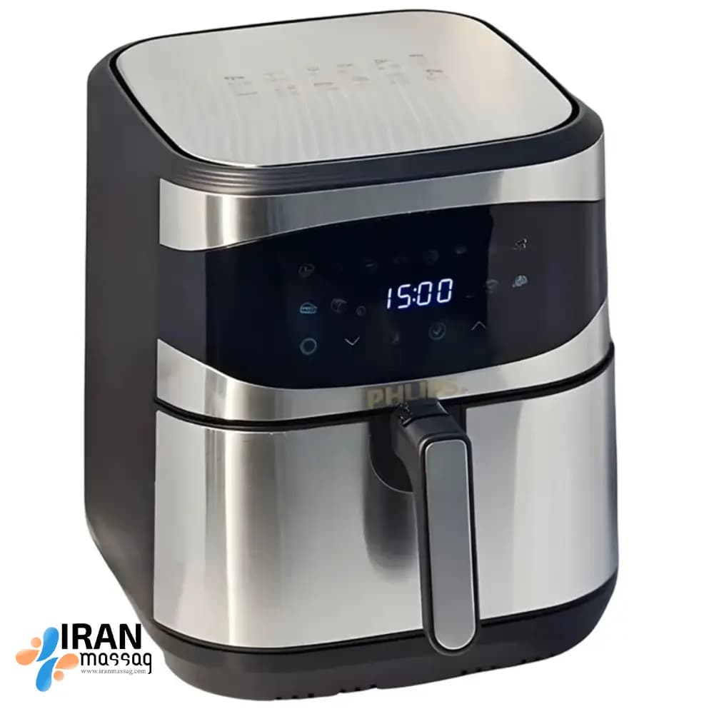 سرخ کن بدون روغن فیلیپس مدل HD9297؛ ظرفیت ۱۲ لیتر و توان ۳۲۰۰ وات