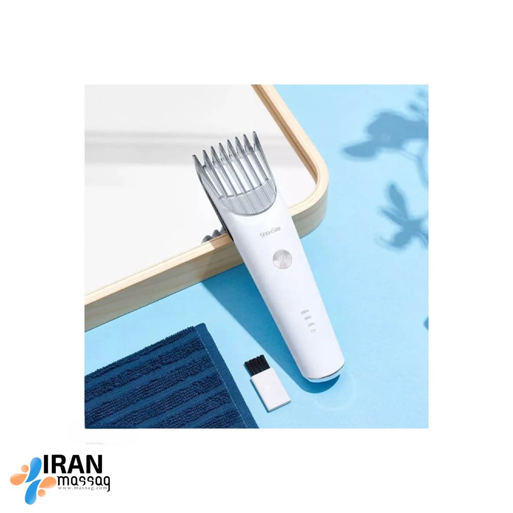 ماشین اصلاح موی سر و صورت شیائومی C2 | موتور کم‌صدا | بدنه کاملاً ضدآب (IPX7) — تصویر ۳