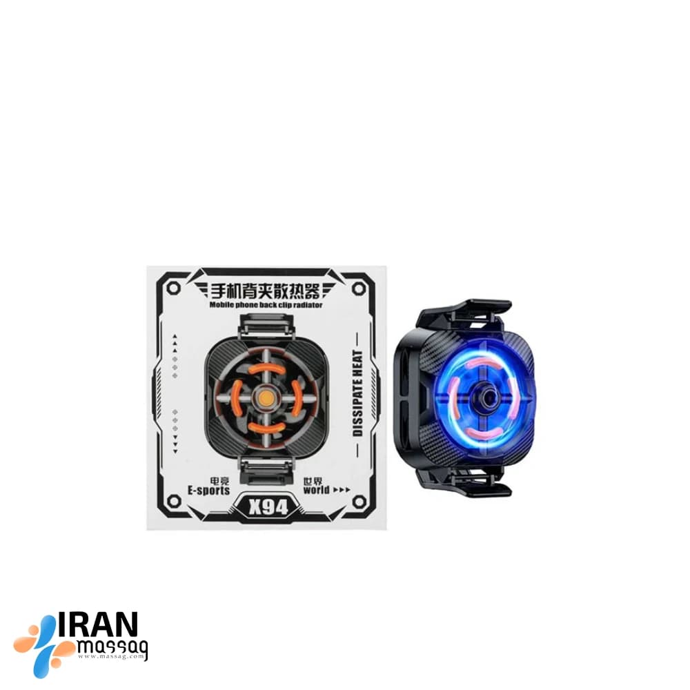 فن خنک‌کننده موبایل X94 | عملکرد توربو با نصب گیره‌ای — تصویر ۳