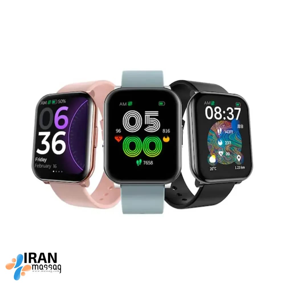 ساعت هوشمند کومی مدل KU2 | دارای استاندارد ضد آب IP67 | بلوتوث نسخه 5.0 — تصویر ۸