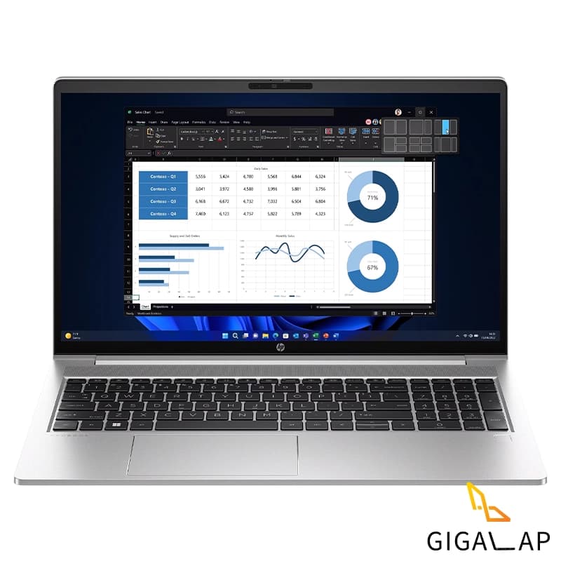لپ تاپ HP Probook 450 G10 مدل I5-1334U 16G 512GB SSD INTEL IRIS XE 15.6 INCH FHD
