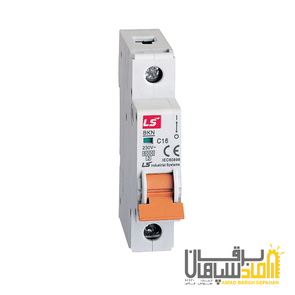 کلید LS مینیاتوری،1 پل،1 آمپر،6 کیلو آمپر – MCB سری BKN