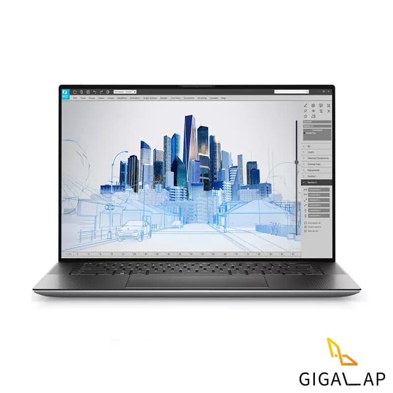 لپ تاپ DELL Precision 5560 مدل I9 11950H 32GB 512GB SSD 4GB RTX A2000 15’6″ FHD