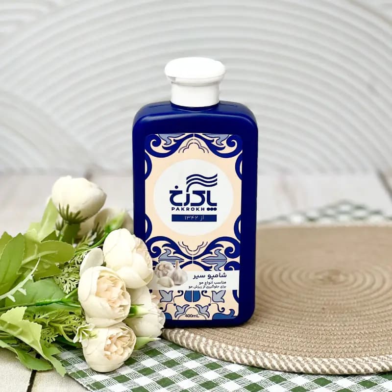 شامپوی سیر پاک رخ (مناسب انواع مو)