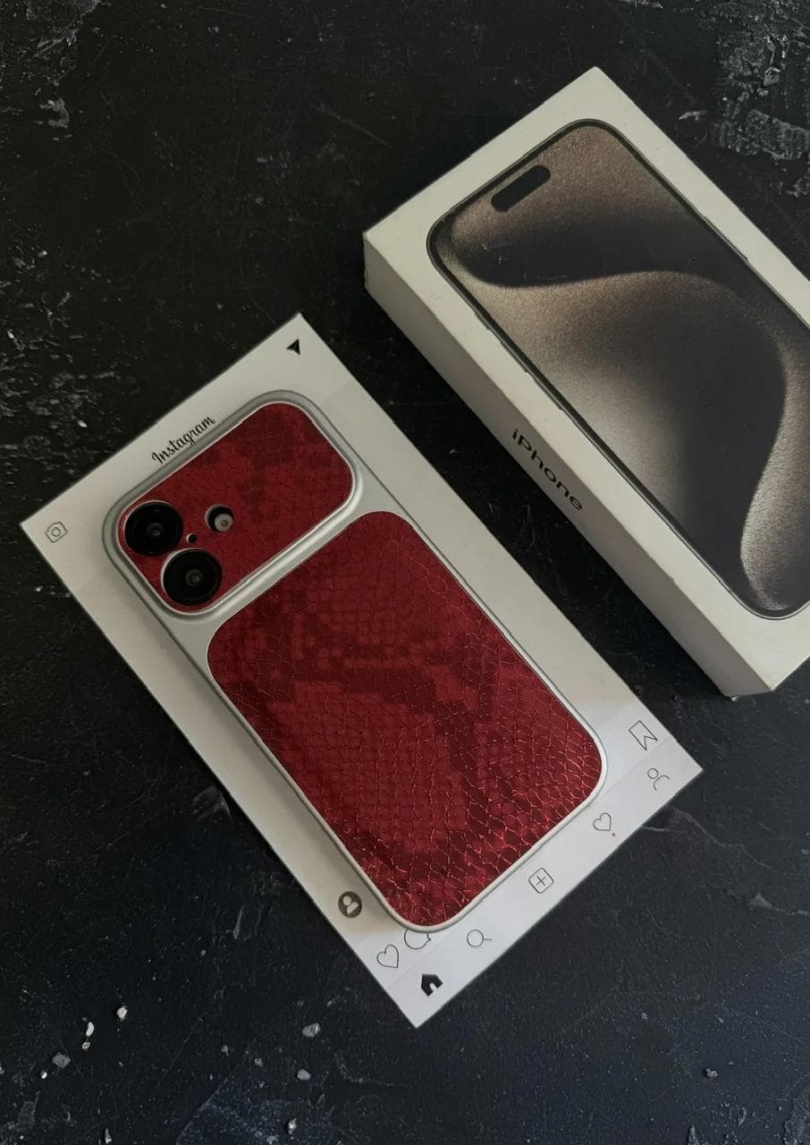 قاب Red python (کدC2300) مناسب برای iPhone 17Pro — تصویر ۲