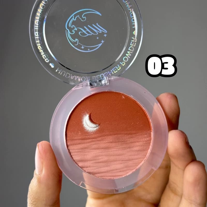 رژ گونه ماه هدی موجی کد 3
