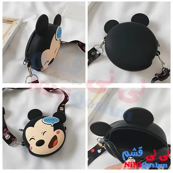کیف سیلیکونی فانتزی بچگانه طرح میکی کد 001 — تصویر ۳