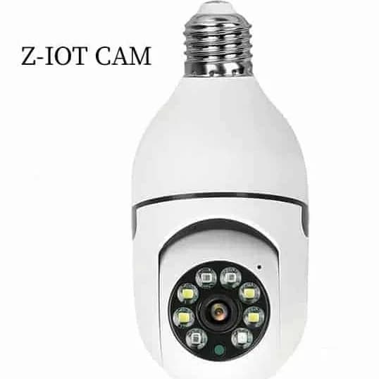 دوربین مدار بسته لامپی چرخشی Z-IOT CAM
