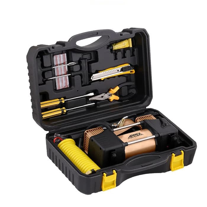 کمپرسور باد فندکی دوسیلندر اپکس مدل APX-4022 — تصویر ۲